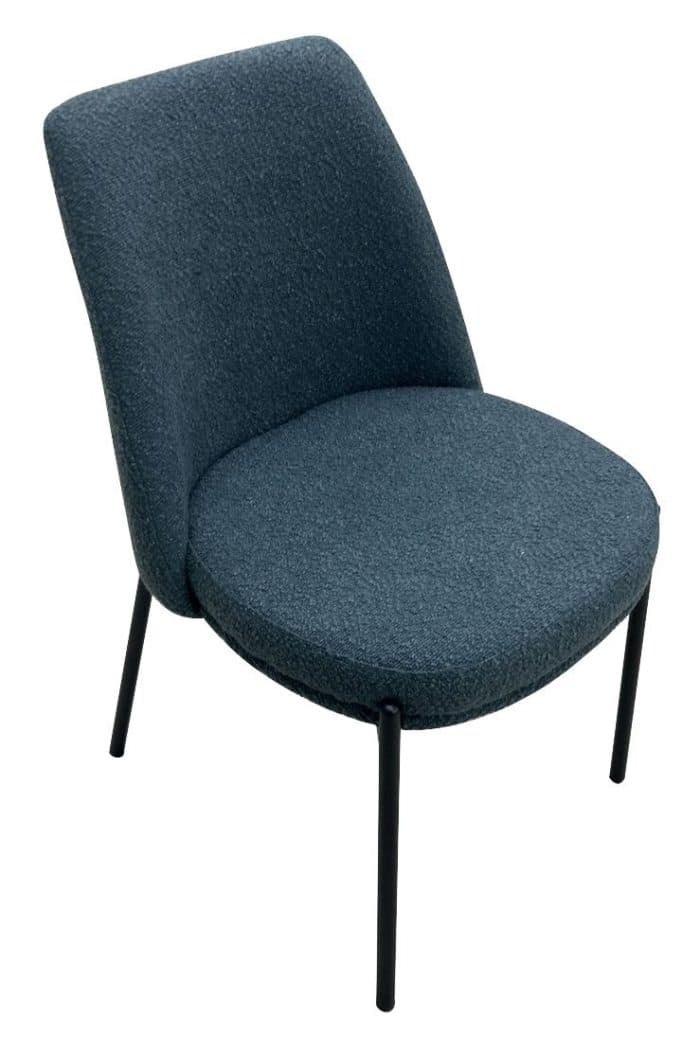 CHAISE EN TISSU - BLEU - Image 2
