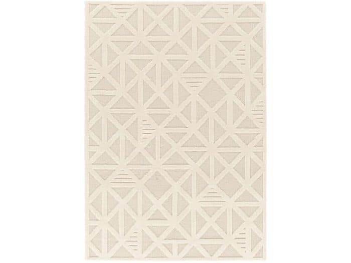 TAPIS 120 X 170 CM - BLANC - Image 2