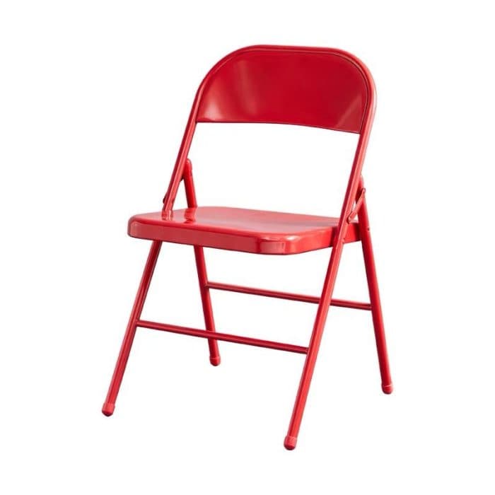 CHAISE PLIANTE  - ROUGE - Image 2