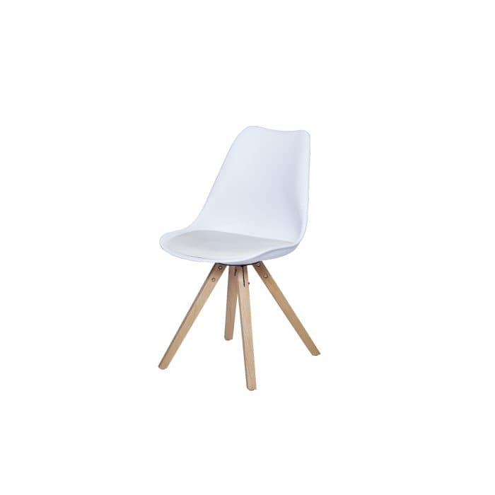 CHAISE SCANDINAVE - BLANC - Image 2