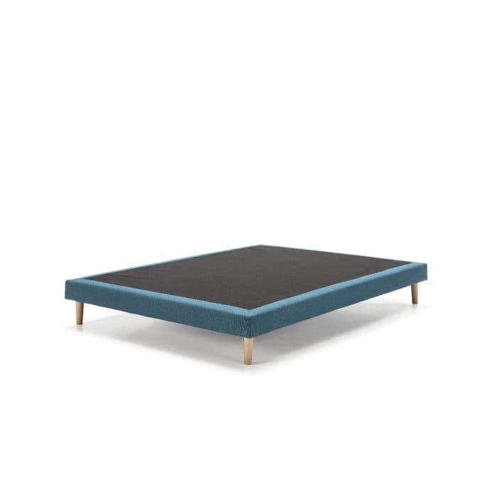 SOMMIER TAPISSIER 180 X 200 CM - TURQUOISE - Image 2