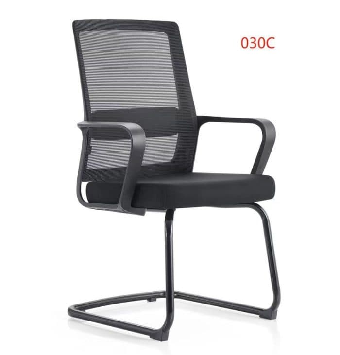 CHAISE VISITEUR DE BUREAU - NOIR - Image 2