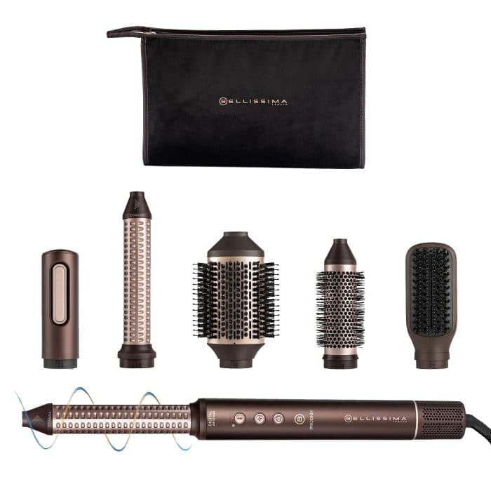 BROSSE LISSANTE PRODIGY CONTRÔLE NUMÉRIQUE CHALEUR REVÊTEMENT - OR &amp; NOIR - BELLISSIMA - Image 2
