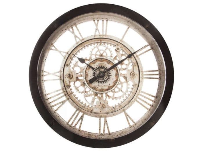 HORLOGE MURALE 61 CM - NOIR - Image 2