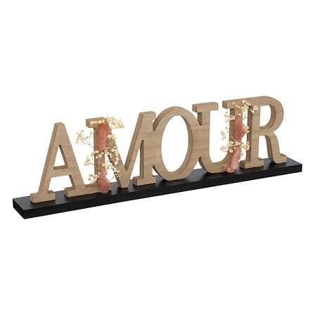 MOT A POSER "AMOUR" BEIGE LUMINEUSE - Image 2