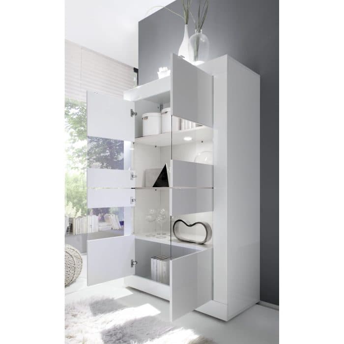 VITRINE 4 PORTES - BLANC - Image 2
