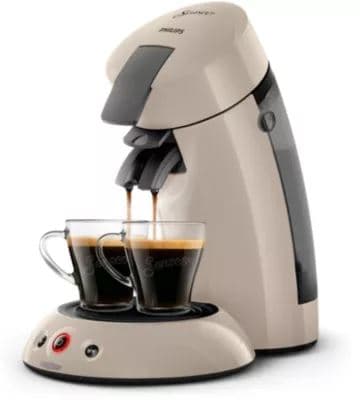 CAFETIÈRE À DOSETTES SENSEO ORIGINAL 0,7 L CREMA PLUS - NOUGAT - PHILIPS - Image 2