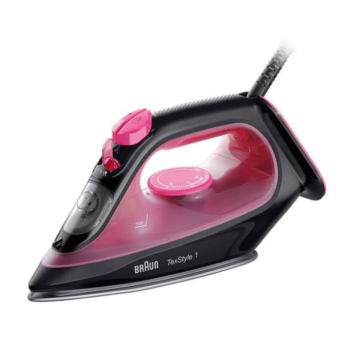 FER À REPASSER TEXTSTYLE 2000 W PRESSING 130 G/MIN ARRÊT AUTO - ROSE - BRAUN - Image 2