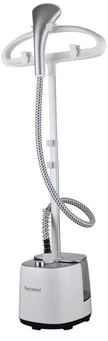 DÉFROISSEUR VERTICAL SUR PIED 2000 W 2,8 L 2 NIVEAUX VAPEUR - BLANC - TECHWOOD - Image 2