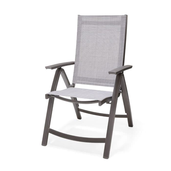 FAUTEUIL EN ALUMINIUM - GRIS - Image 2
