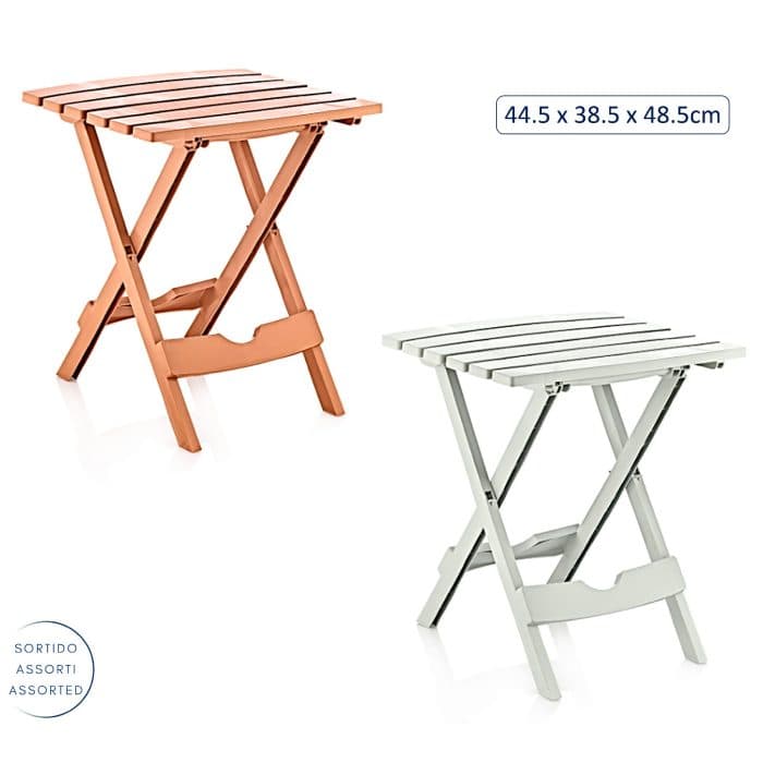 TABLE PLIANTE - ORANGE OU BLANC - Image 2