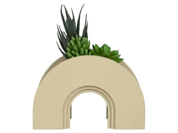 PLANTE VERTE AVEC SOCLE - Image 2