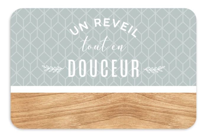 SET DE TABLE " UN REVEIL TOUT EN DOUCEUR " - Image 2