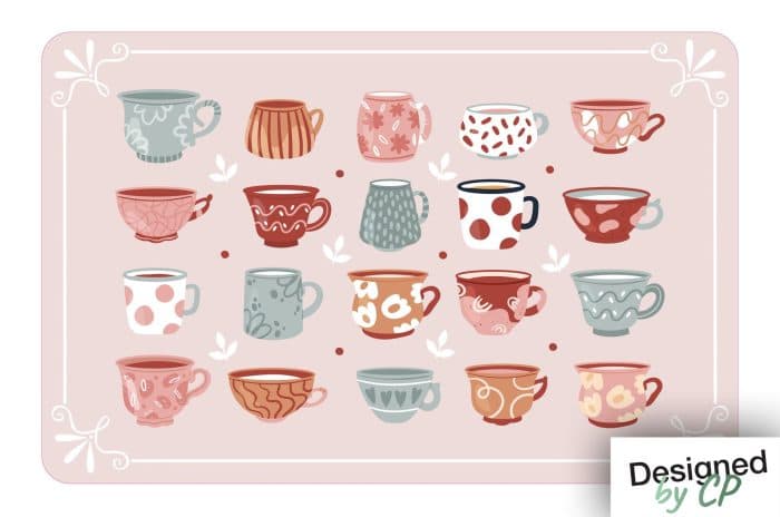 SET DE TABLE TASSE - Image 2