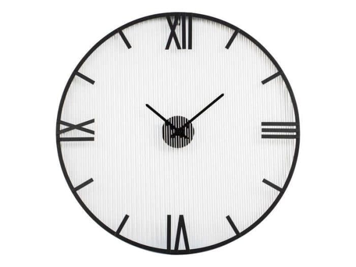 HORLOGE MURALE - NOIR ET BLANC - Image 2
