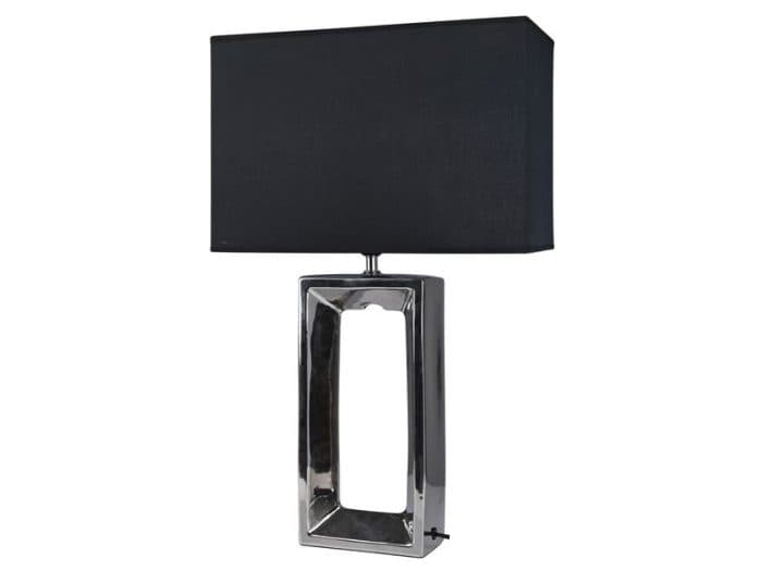 LAMPE CÉRAMIQUE - NOIR - Image 2