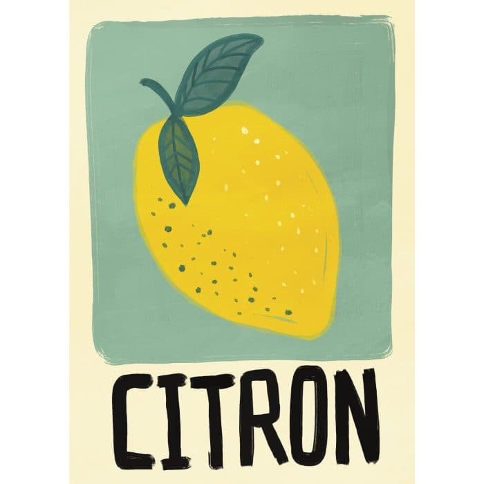 TABLEAU DÉCORATIF CITRON - Image 2