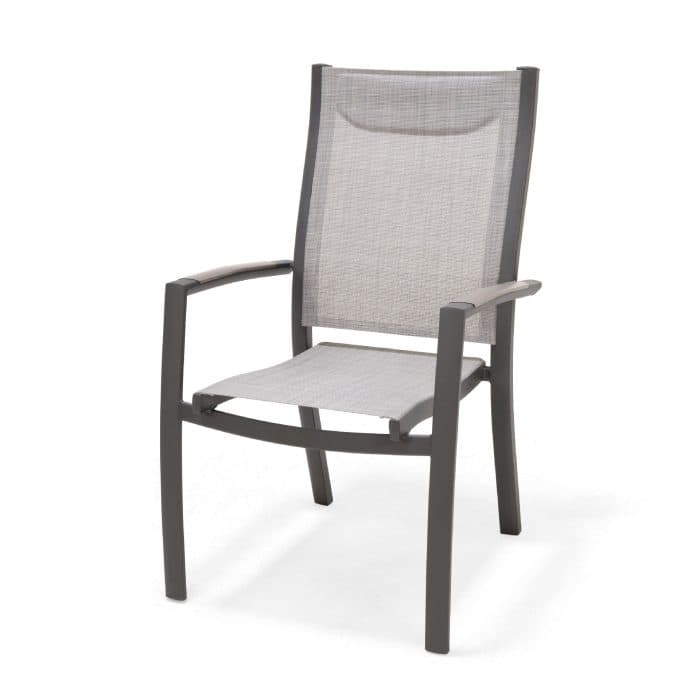 FAUTEUIL EMPILABLE - GRIS - Image 2