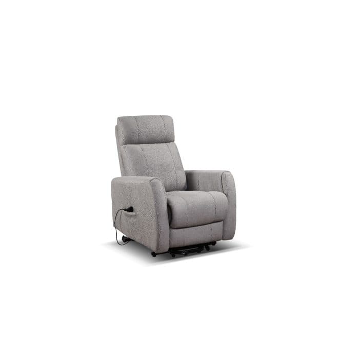 FAUTEUIL RELAX ELECTRIQUE ET RELEVABLE - GRIS CLAIR - Image 2