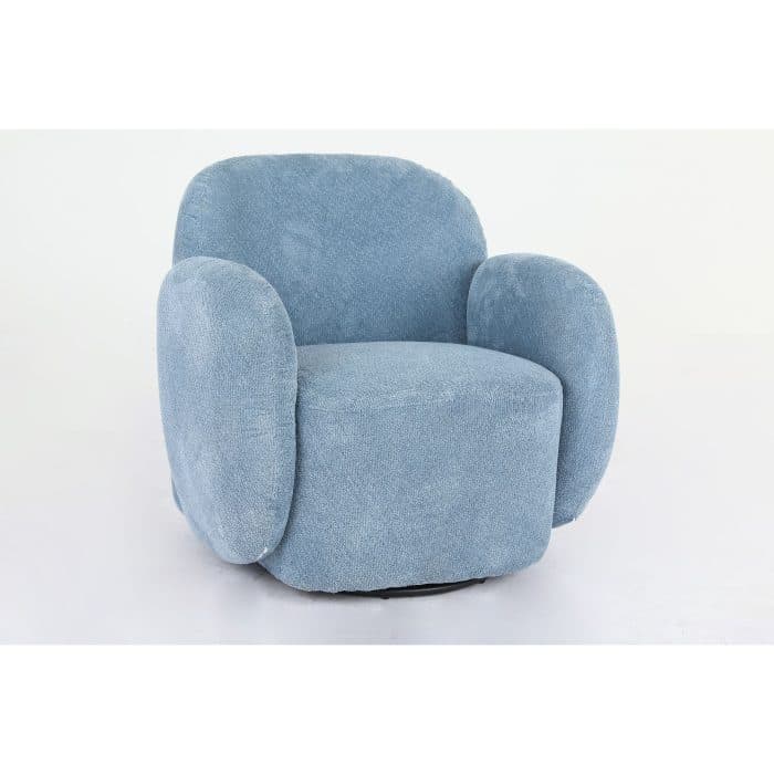 FAUTEUIL PIVOTANT - BLEU - Image 2