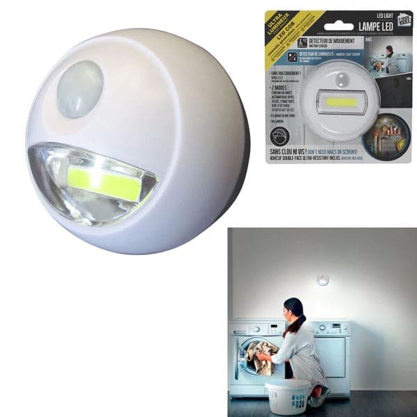 LAMPE DE DÉTECTEUR DE MOUVEMENT - BLANC - Image 2