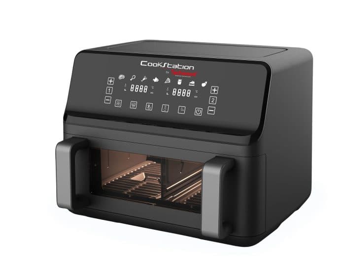 AIR FRYER DUO 9 L 10 FONCTIONS THERMOSTAT RÉGLABLE - NOIR - TECHWOOD - Image 2