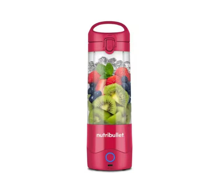 BLENDER PORTABLE 480 ML RECHARGEABLE 15 CYCLES - MAGENTA - NUTRIBULLET - Image 2