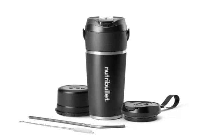 BLENDER PORTABLE FLIP 120 W 600 ML MAINTIEN FROID 24H - NOIR - NUTRIBULLET - Image 2