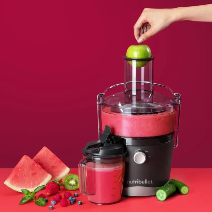 CENTRIFUGEUSE 800 W 1,5 L RÉCIPIENT PORTABLE LAVE-VAISSELLE - GRIS - NUTRIBULLET - Image 2