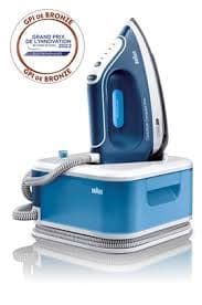 CENTRALE VAPEUR CARESTYLE 6,5 BARS 2400 W ARRÊT AUTO MODE ECO - BLANC &amp; BLEU - BRAUN - Image 2