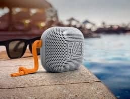 ENCEINTE BLUETOOTH PORTABLE IP RÉSISTANTE 5 W - GRIS &amp; JAUNE - MUSE - Image 2