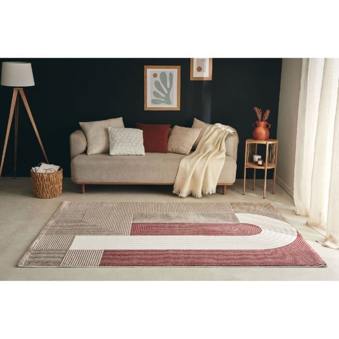 TAPIS RECTANGULAIRE - ROUGE - Image 2