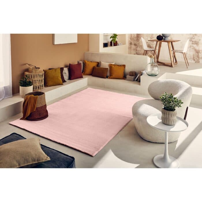 TAPIS RECTANGULAIRE - ROSE - Image 2