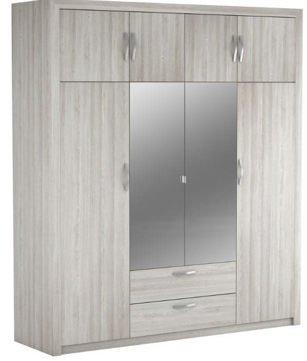 ARMOIRE 8 PORTES + 2 TIROIRS -  CHENE - Image 2
