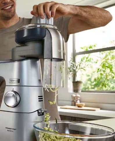 ACCESSOIRE RÂPE ÉMINCEUR 7 DISQUES POUR ROBOT PÂTISSIER - KENWOOD - Image 2