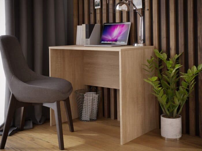 BUREAU COMPTACT - CHÊNE - Image 2