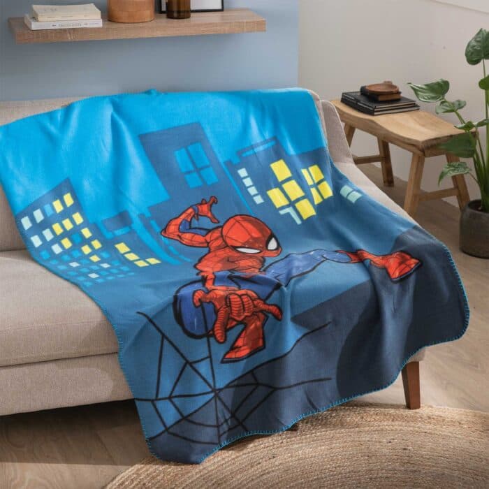 PLAID SPIDERMAN 110X140 - Image 2