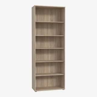 BIBLIOTHEQUE 5 ETAGERES - CHENE - Image 2