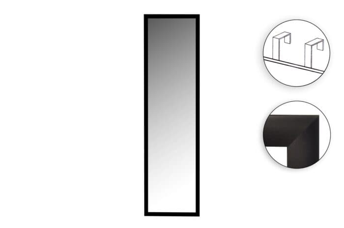 MIROIR DE PORTE - NOIR - Image 2