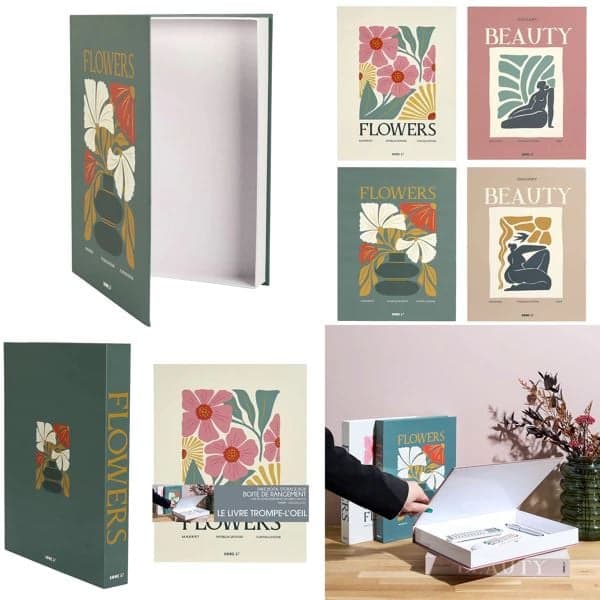LIVRE RANGEMENT DÉCO - FLOWERS - Image 2