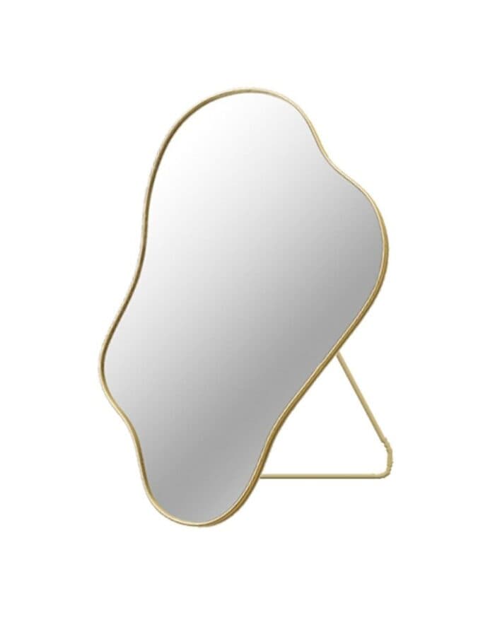 MIROIR ORGANIQUE À POSÉ - OR - Image 2