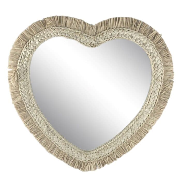 MIROIR CŒUR - BOIS - Image 2