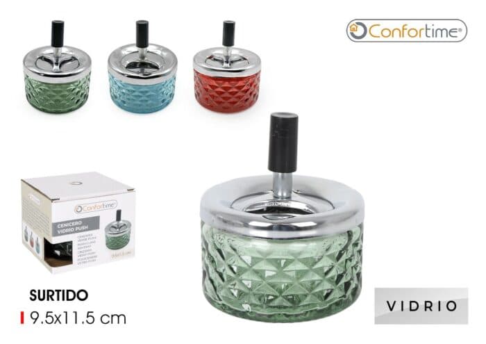 CENDRIER VERRE - ASSORTIS - Image 2