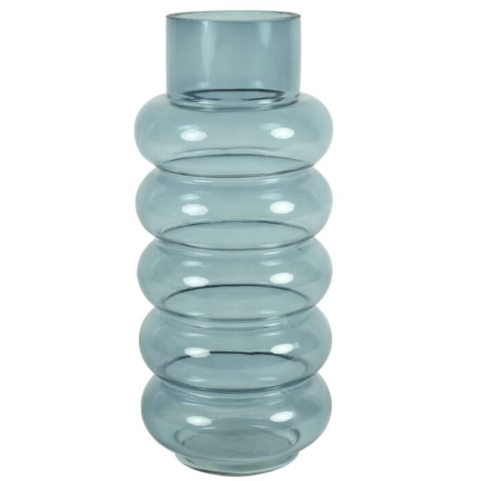 VASE NIKKY 35 CM - BLEU - Image 2