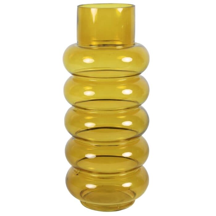 VASE NIKKY 35 CM - JAUNE - Image 2