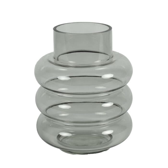 VASE NIKKY 22 CM - GRIS - Image 2