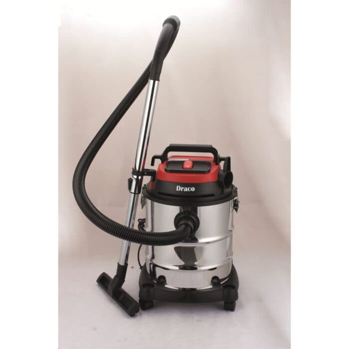 ASPIRATEUR TRAÎNEAU EAU POUSSIÈRE SOUFFLEUR 25 L - DRACO - Image 2