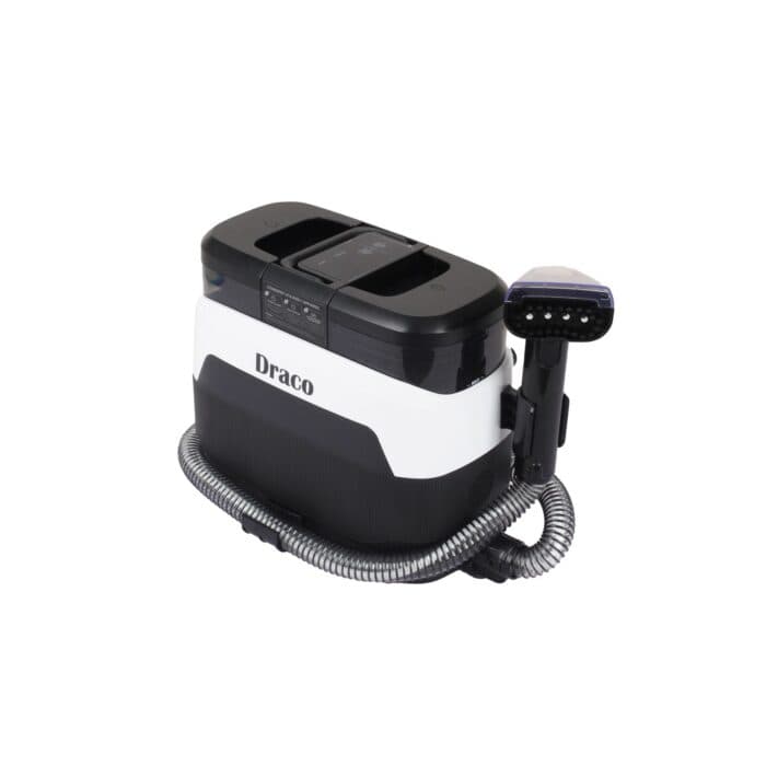 INJECTEUR EXTRACTEUR VAPEUR NETTOYAGE EN PROFONDEUR - BLANC &amp; NOIR - DRACO - Image 2