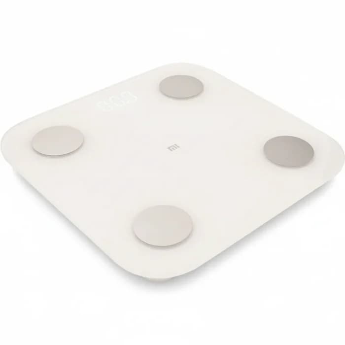 PÈSE-PERSONNE CONNECTÉ BLUETOOTH 5.0 IMC TAUX DE GRAISSE 15 MESURES - BLANC - XIAOMI - Image 1