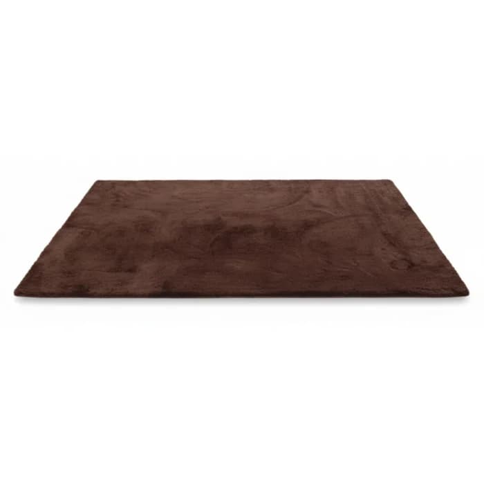 TAPIS RECTANGULAIRE - MARRON - Image 1